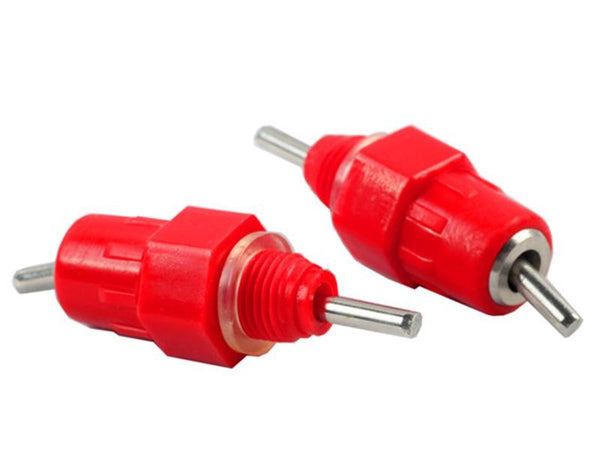 Chicken Waterer Nipples Poultry Drinker 12PCS