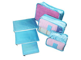 6PCS Waterproof Travel Clothes Storage Bags