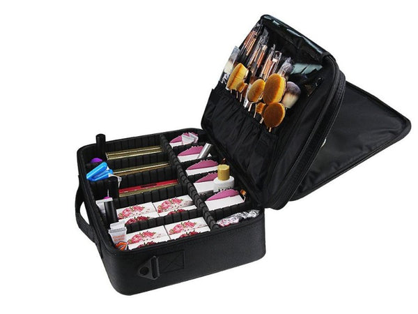 Cosmetic Bag Makeup Storage Bag Travel Bag 3 Layers