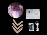 Moon Star Night Lamp with Remote Control