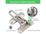 Security Door Guard With Screws
