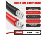 12 AWG Battery Jumper Cables for DeWalt 20V Battery