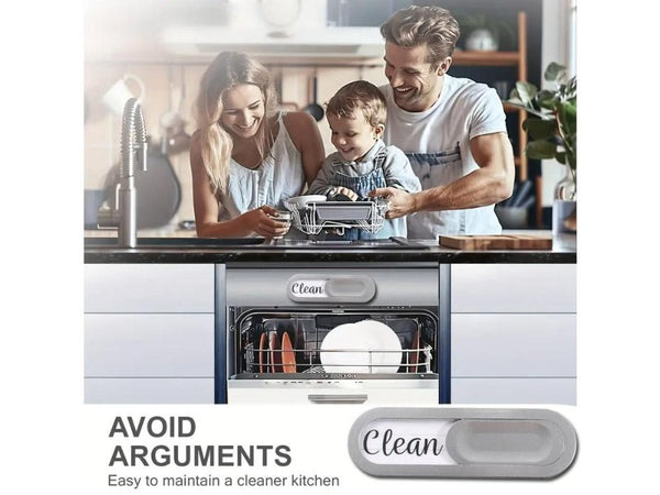 Dishwasher Magnet Clean Dirty Sign