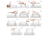 2 Tiers Under Sink Expandable Shelf Organizer Shelves