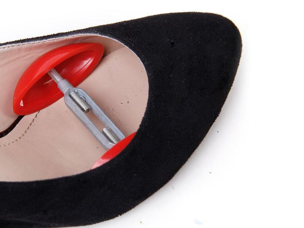 Adjustable Red Mini Shoe Stretchers - 2pcs