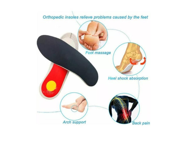 Orthotic Insoles for Plantar Fasciitis & Flat Feet | EU 35-40