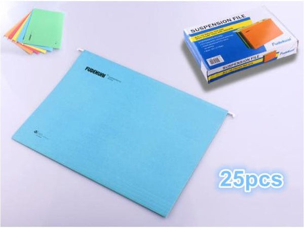 A4 Suspension Files with Tabs 25-Pack (Assorted Colours)