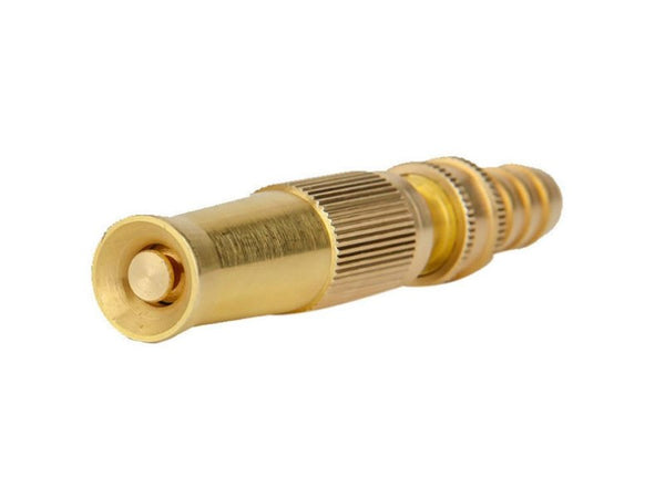 Copper High Pressure Garden Hose Spray Nozzle 1/2" Yellow