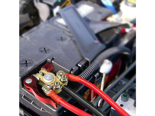 Heavy-Duty Brass Battery Terminal Connectors for Car & RV