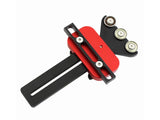 Thin Rip Table Saw Jig Aluminum Guide with 3 Pulleys