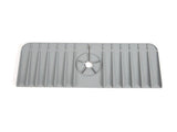 Silicone Kitchen Sink Faucet Splash Guard Mat - Grey 37x14cm