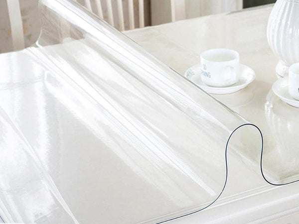 150x90cm Clear PVC Table Protector 2mm Thick