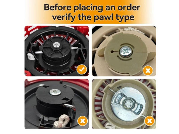 NZ Pull Start for Honda GX160 GX200 Generator (Red)