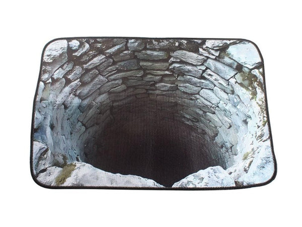 3D Optical Illusion Endless Abyss Non-Slip Doormat 40x60cm