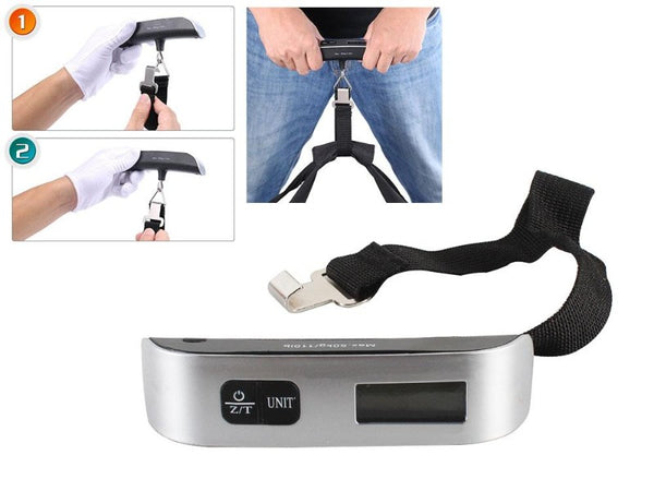 LCD Backlight Digital Luggage Scale - 50KG Max Load