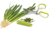 Herb Scissors Stainless Steel 5-Blade Multi-Cutter