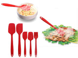 Seamless Silicone Spatula Set 5pcs