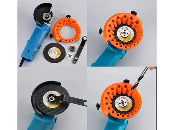 Handheld Drill Bit Sharpener: Fits 0.1-12.5mm Bits