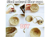30m Sisal Natural Fiber Rope for DIY