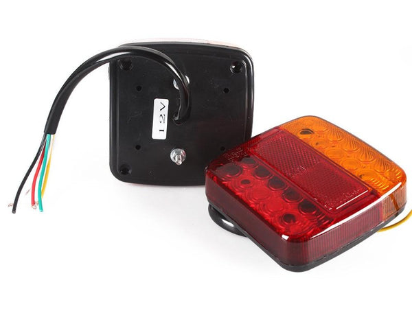 LED Trailer Lights with Number Plate Light for Boats/ Cars