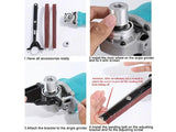 Angle Grinder To Belt Sander Converter