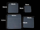 Reusable Silicone Cling Wrap 1PCS 200x200mm