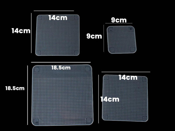 Reusable Silicone Cling Wrap 1PCS 200x200mm