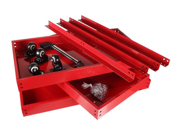 Heavy-Duty 3-Tier Rolling Tool Trolley Cart 100kg