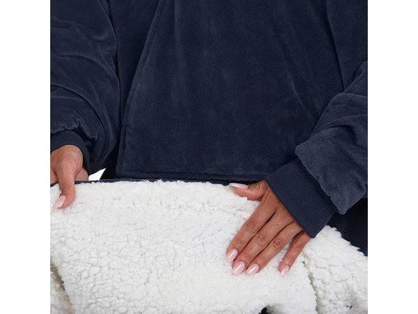 Warm Hoodie TV Blanket