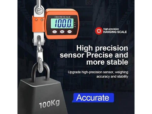 500kg Digital Crane Scale, Heavy Duty Hanging Farm Scale