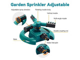 Garden Sprinkler Watering System 360°Rotating