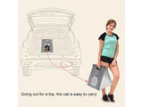 Cat Bed Pet Carrier Cat Cave Bed 3in1