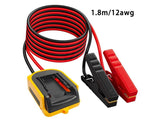 12 AWG Battery Jumper Cables for DeWalt 20V Battery