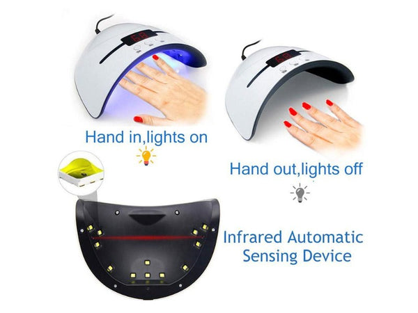 Nail Dryer LED UV Lamp Gel Curing 36W