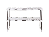 2 Tiers Under Sink Expandable Shelf Organizer Shelves