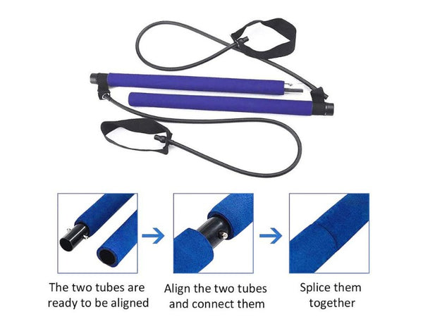 Pilates Bar, Pilates Bar with Resistance Band