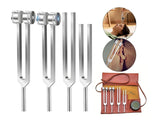 4pc Tuning Fork Set - Sound Healing & Meditation Frequency Tools
