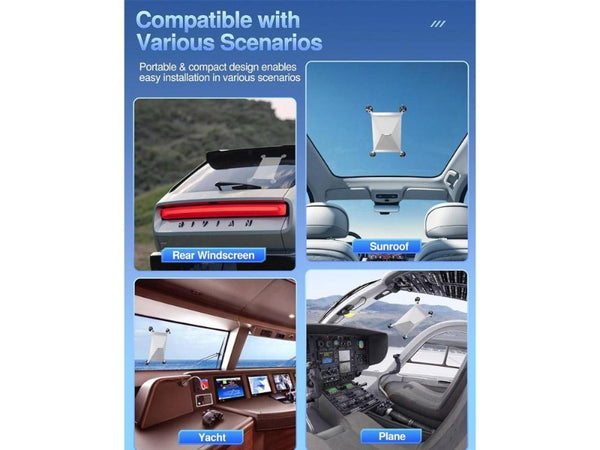 Starlink Mini Suction Cup Car Mount - Roof/Window Holder
