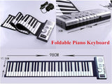 61 Keys Flexible Roll-up Electronic Piano Keyboard