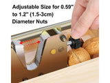 Heavy Duty Nut Cracker Tool: Manual, Adjustable, All Nuts