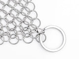 Stainless Steel Cleaner Chainmail Scrubber Cookware Kitchen Tool