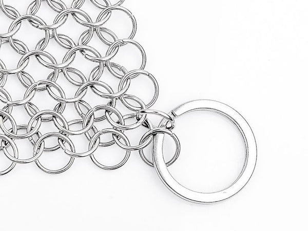 Stainless Steel Cleaner Chainmail Scrubber Cookware Kitchen Tool