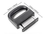 48-Blade Stainless Steel Meat Tenderizer Tool with Safety Lock