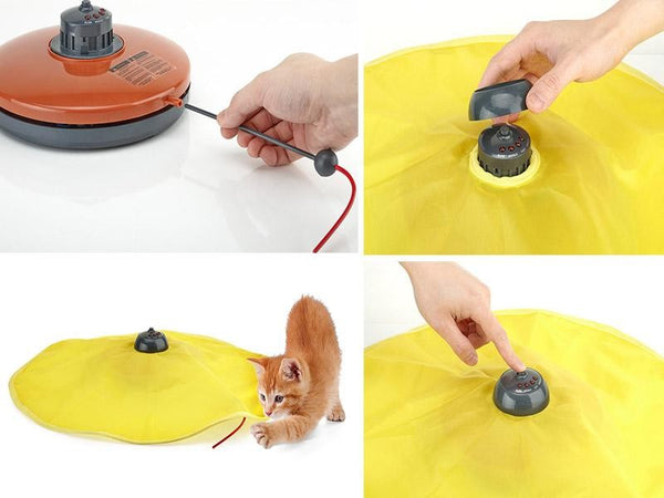 Undercover Mouse - Spinning Moving Chasing Cat Toy