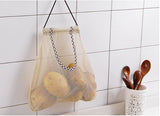 Vegetable Onion Potato Hanging Bag Mesh Storage Bag