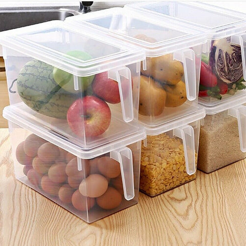 Kitchen Fridge Freezer Space Saver Shelf Storage Box