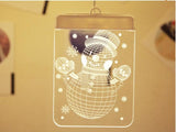 Christmas Small Night Light LED Lamp Home Party Decoration