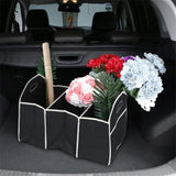 Black Car Boot Trunk Organiser Storage Bag Grocery