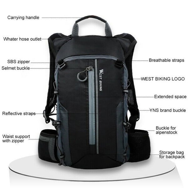 BIKING Backpack Portable Folding Hiking