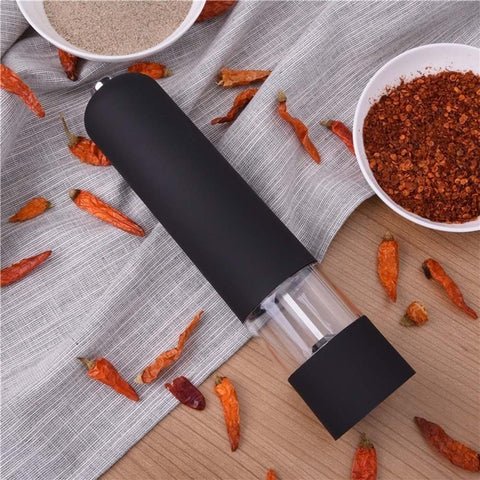 Salt Spice Mill Pepper Electric Grinder ABS